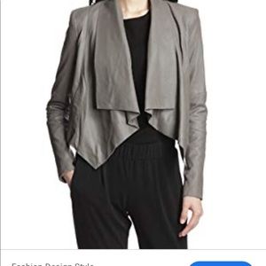 BCBG leather jacket women’s size XS